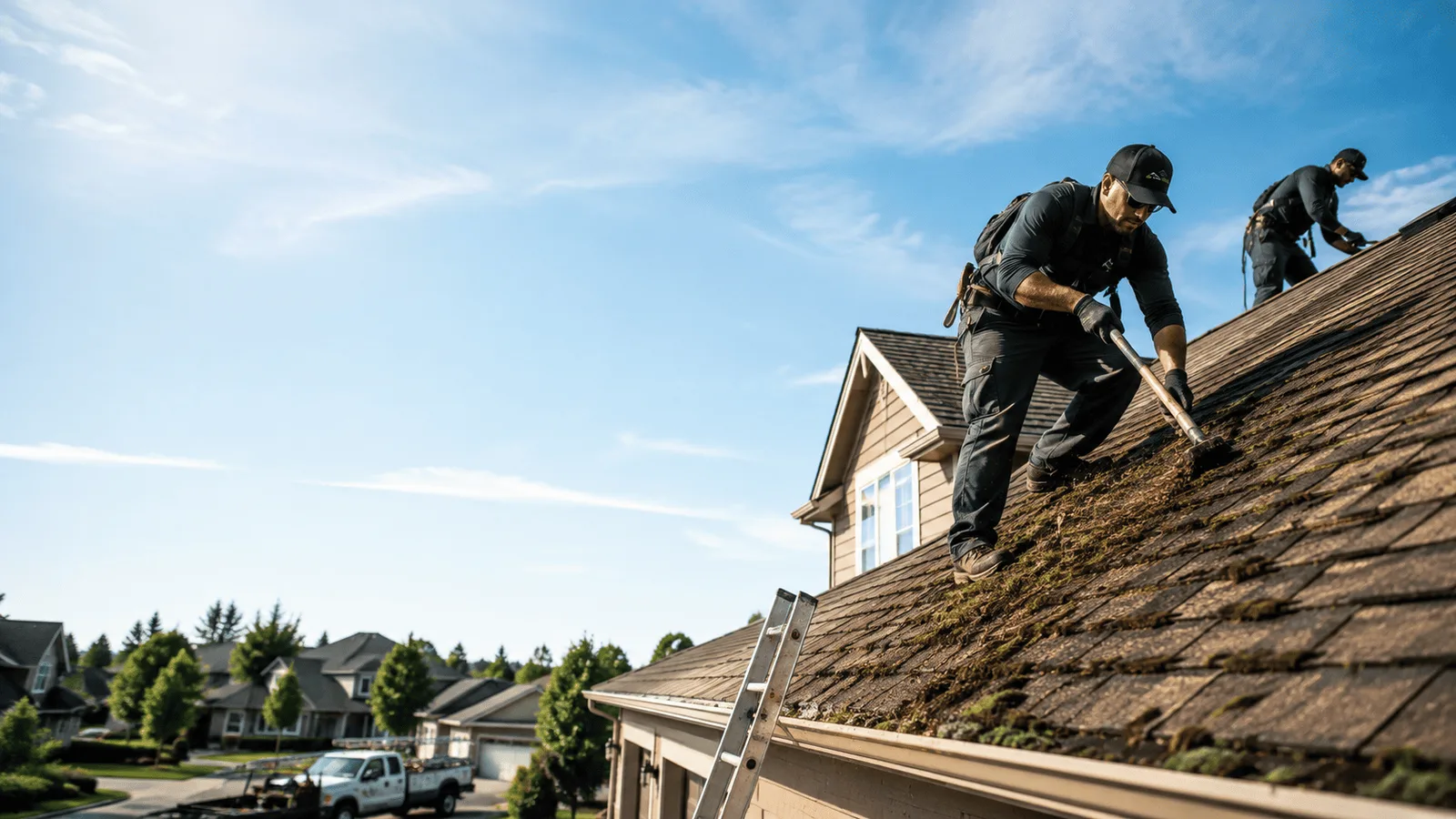 Roof Moss Removal in Towanda, IL near me